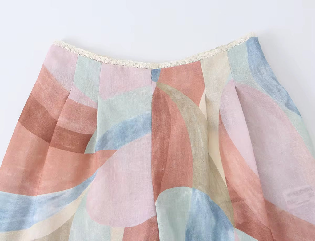 Conjunto estampado