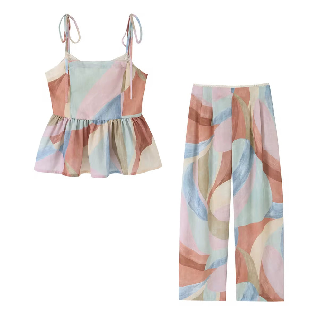 Conjunto estampado