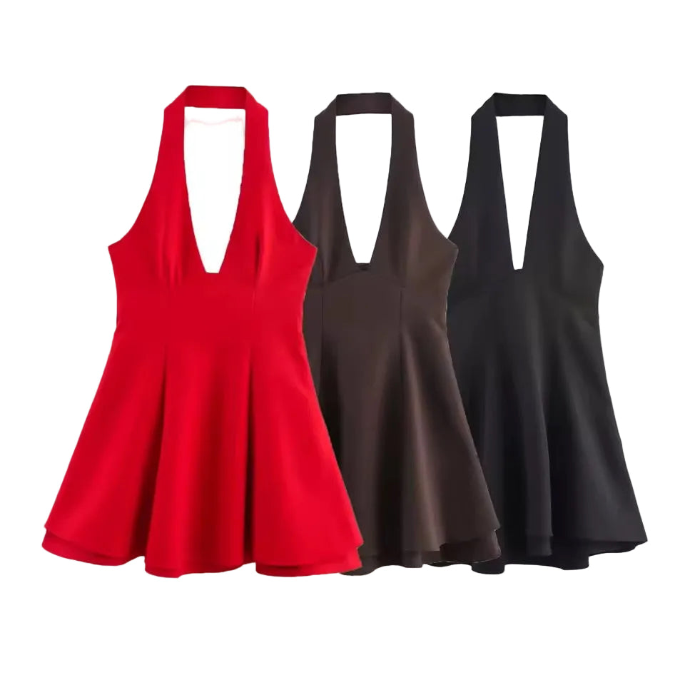 Vestido de escote