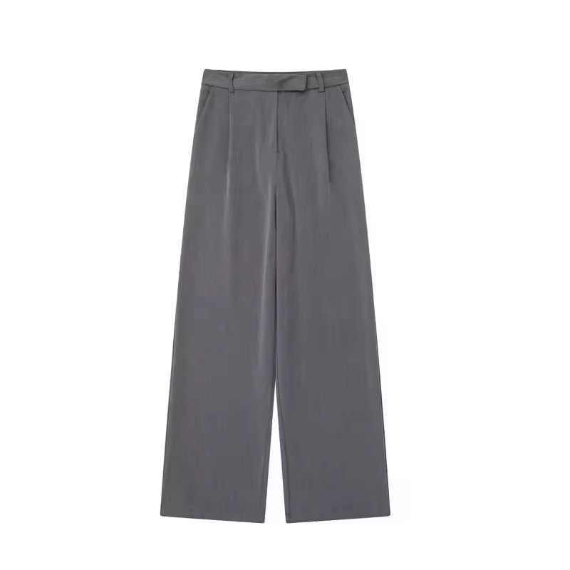 Pantalones tiro alto